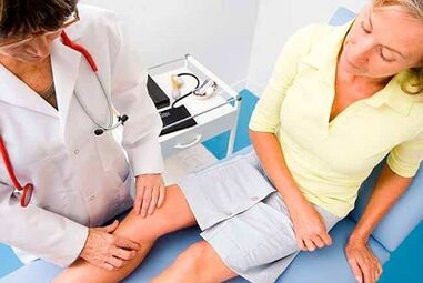 The causes of knee arthrosis joint
