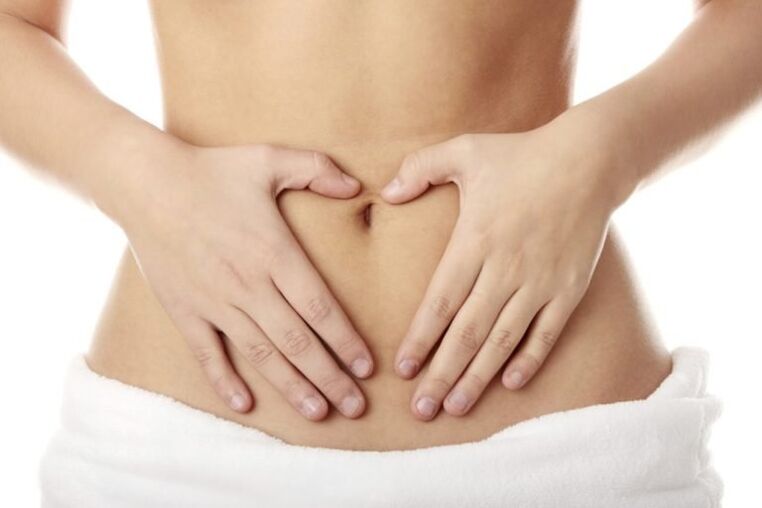 The cause of pain in the lower back in women can be inflammation of the ovaries