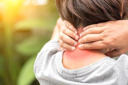 Osteochondrosis of the cervical vertebrae